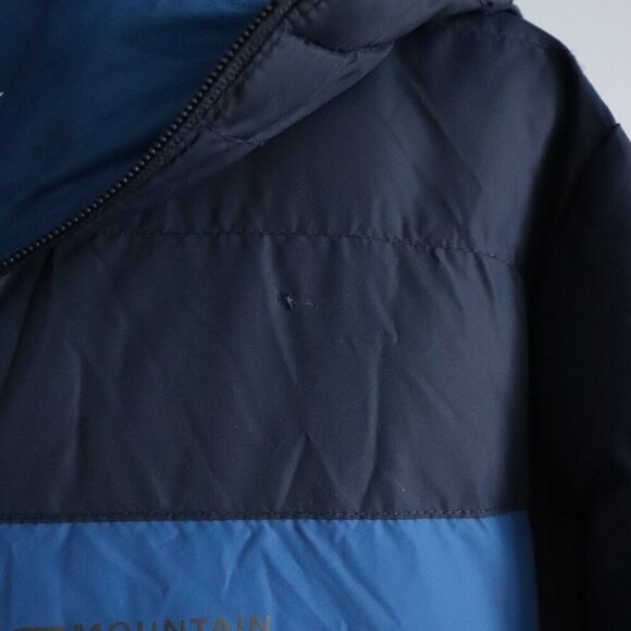 Mountain Warehouse Men's Sz S Blue Seasons Padded Hooded Winter Lined Jacket - Picture 11 of 15
